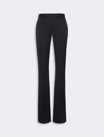 Stretch wool slim flared trousers - Sportmax