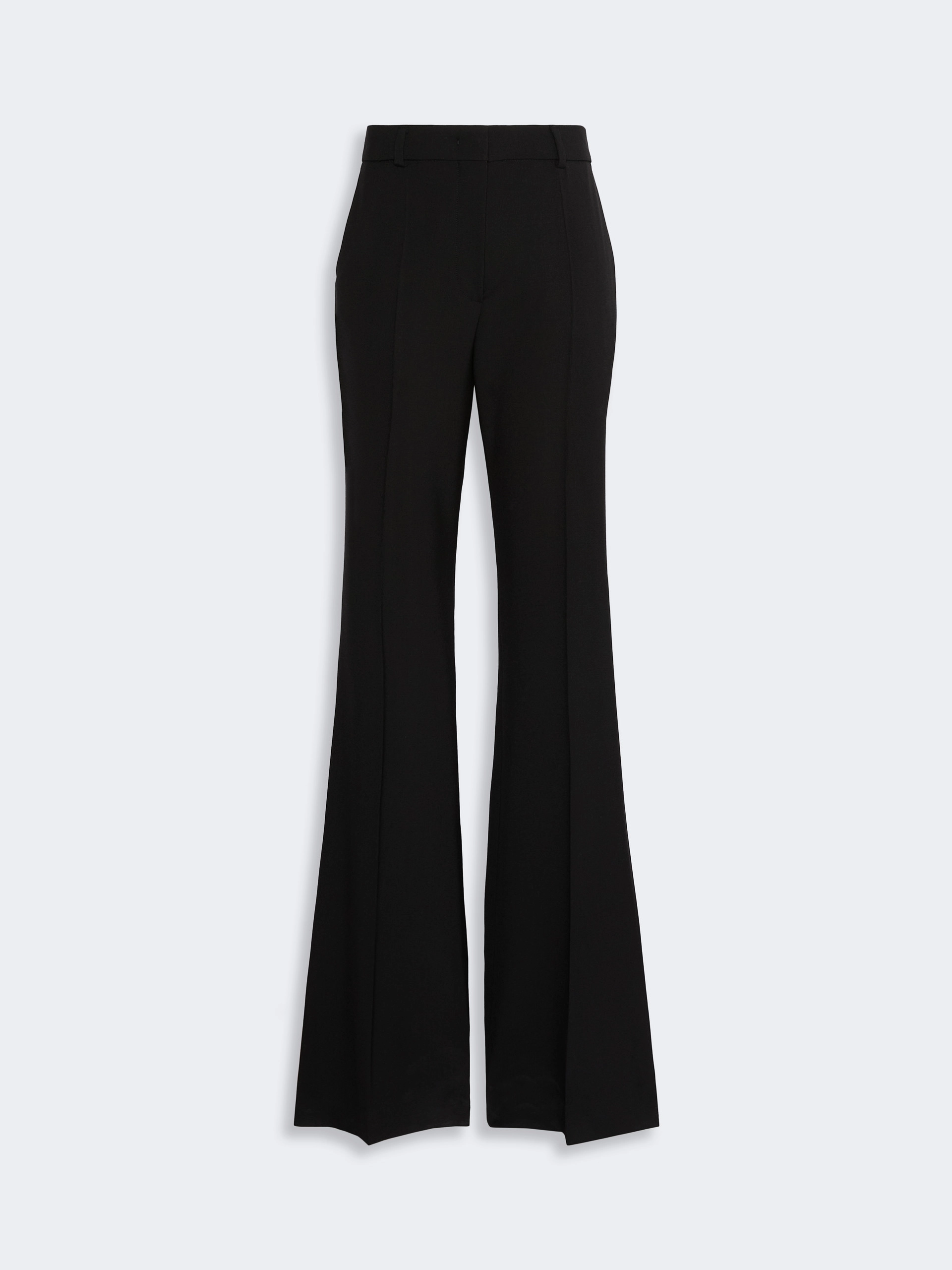 Slim flared wool trousers - BLACK - Sportmax - 5