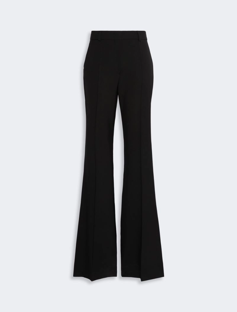 Slim flared wool trousers - BLACK - Sportmax - 5