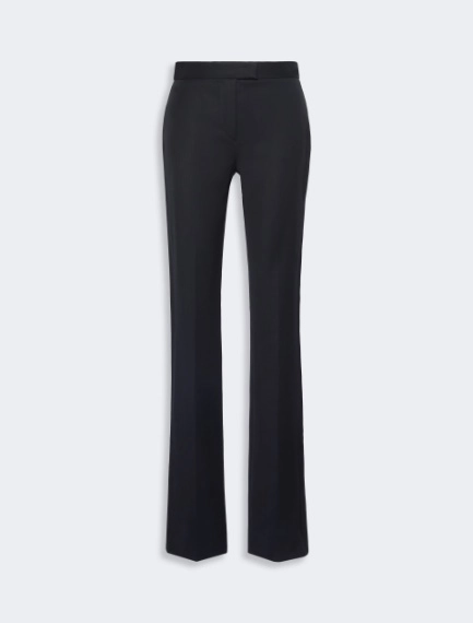 Gabardine low-rise slim flared trousers - Sportmax