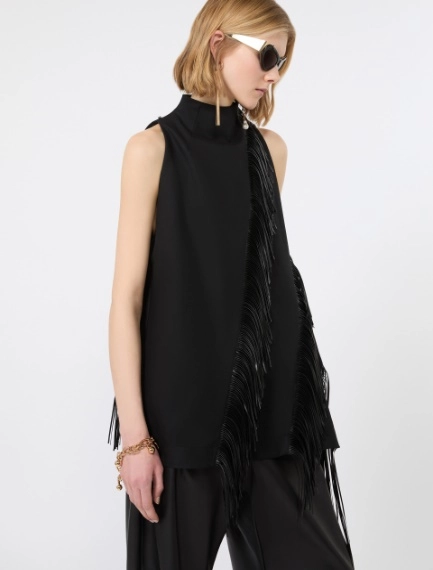Fringed cotton top - Sportmax