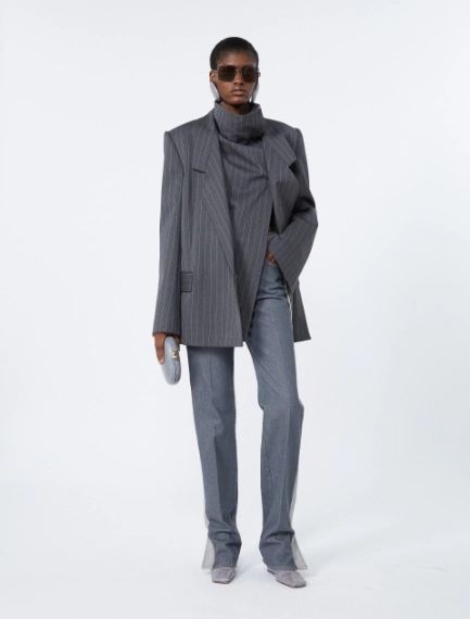 Sleeveless wool top - MEDIUM GREY - Sportmax - 1