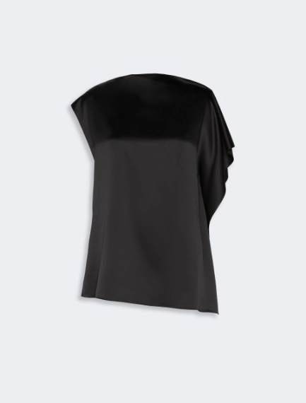 Silk top with ruffle detail - Sportmax