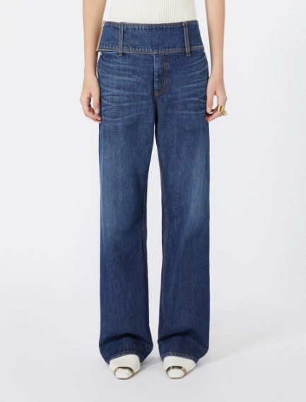 Denim 5-pocket trousers - MIDNIGHTBLUE - Sportmax - 2