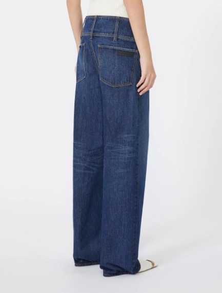 Denim 5-pocket trousers - MIDNIGHTBLUE - Sportmax - 3