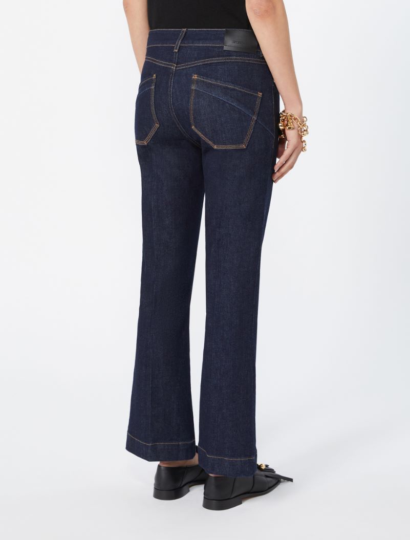 New mini flare stretch jeans - ULTRAMARINE - Sportmax - 3