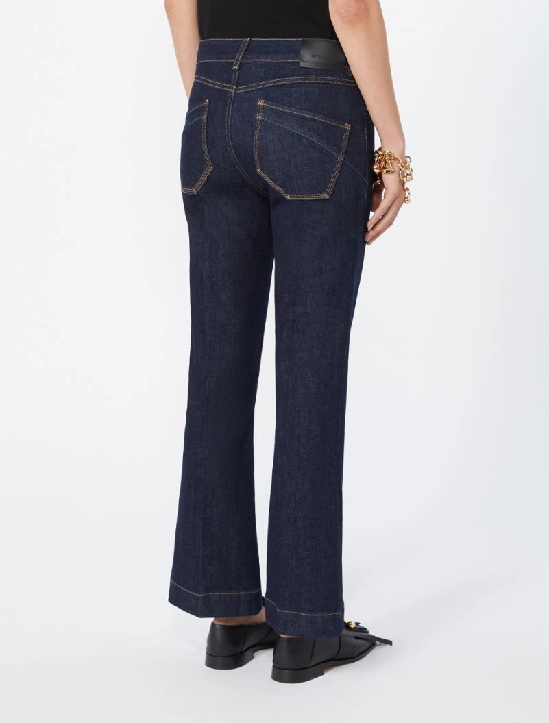 New mini flare stretch jeans - ULTRAMARINE - Sportmax - 3