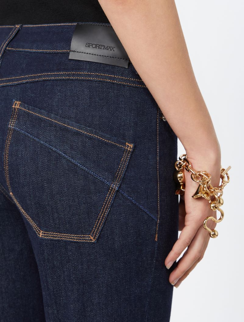 New mini flare stretch jeans - ULTRAMARINE - Sportmax - 4