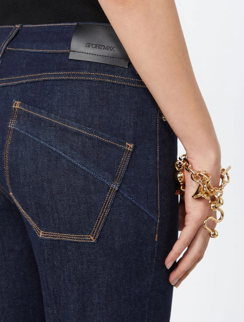 New mini flare stretch jeans - ULTRAMARINE - Sportmax - 4