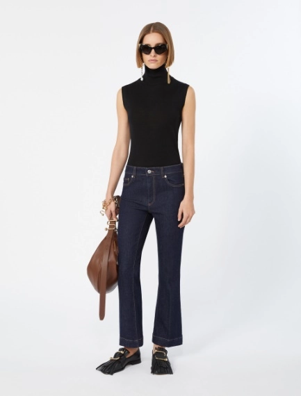 New mini flare stretch jeans - ULTRAMARINE - Sportmax