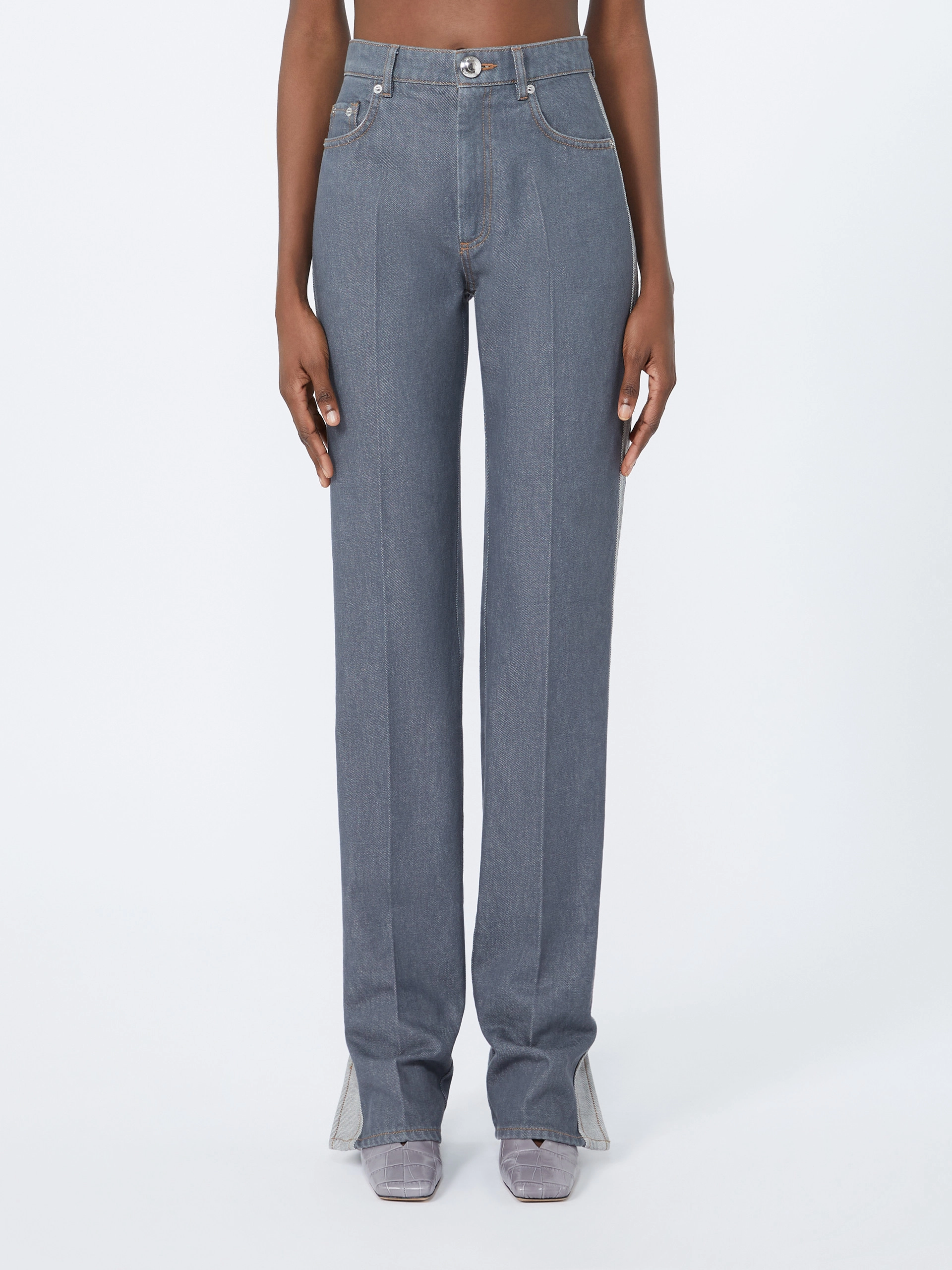 Low-waisted jeans - MEDIUM GREY - Sportmax - 2