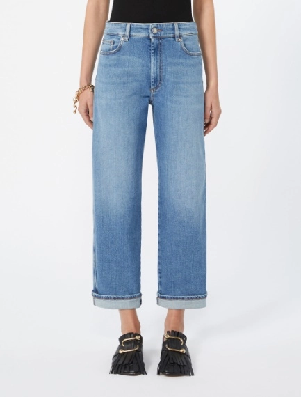 New boyfriend stretch jeans - ULTRAMARINE - Sportmax - 2
