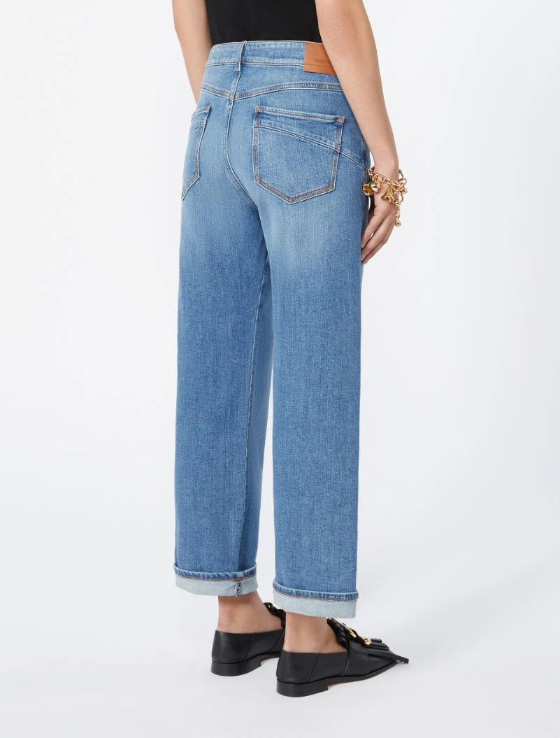 New boyfriend stretch jeans - ULTRAMARINE - Sportmax - 3