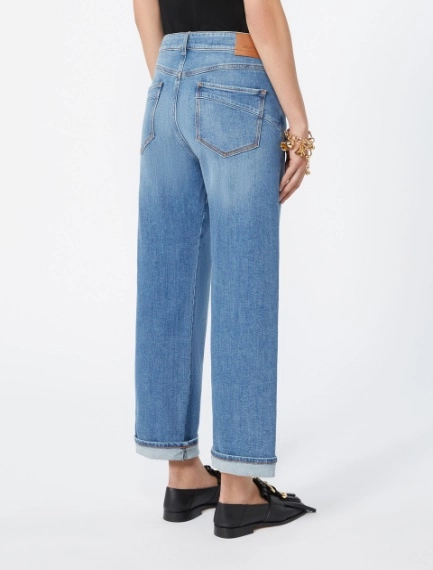 New boyfriend stretch jeans - ULTRAMARINE - Sportmax - 3