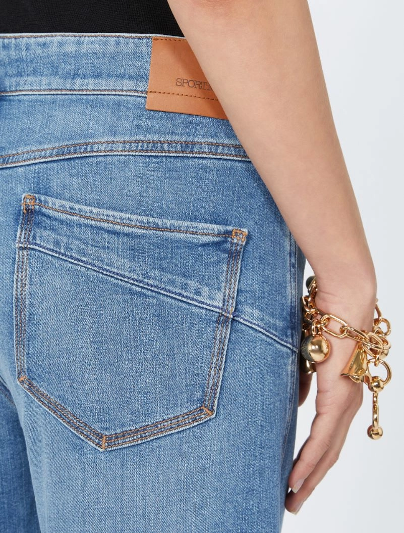 New boyfriend stretch jeans - ULTRAMARINE - Sportmax - 4