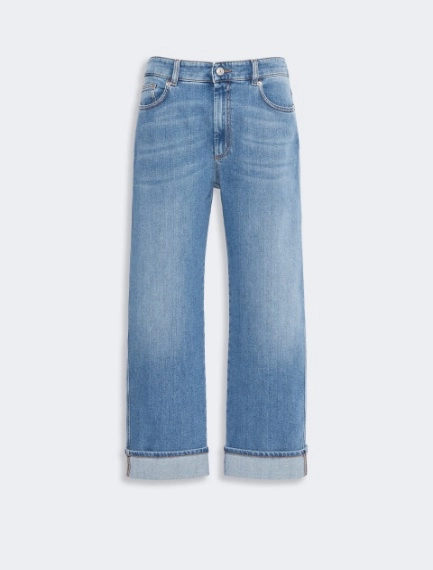 New boyfriend stretch jeans - ULTRAMARINE - Sportmax - 5