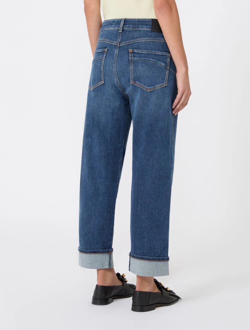 New boyfriend stretch jeans - ULTRAMARINE - Sportmax - 3