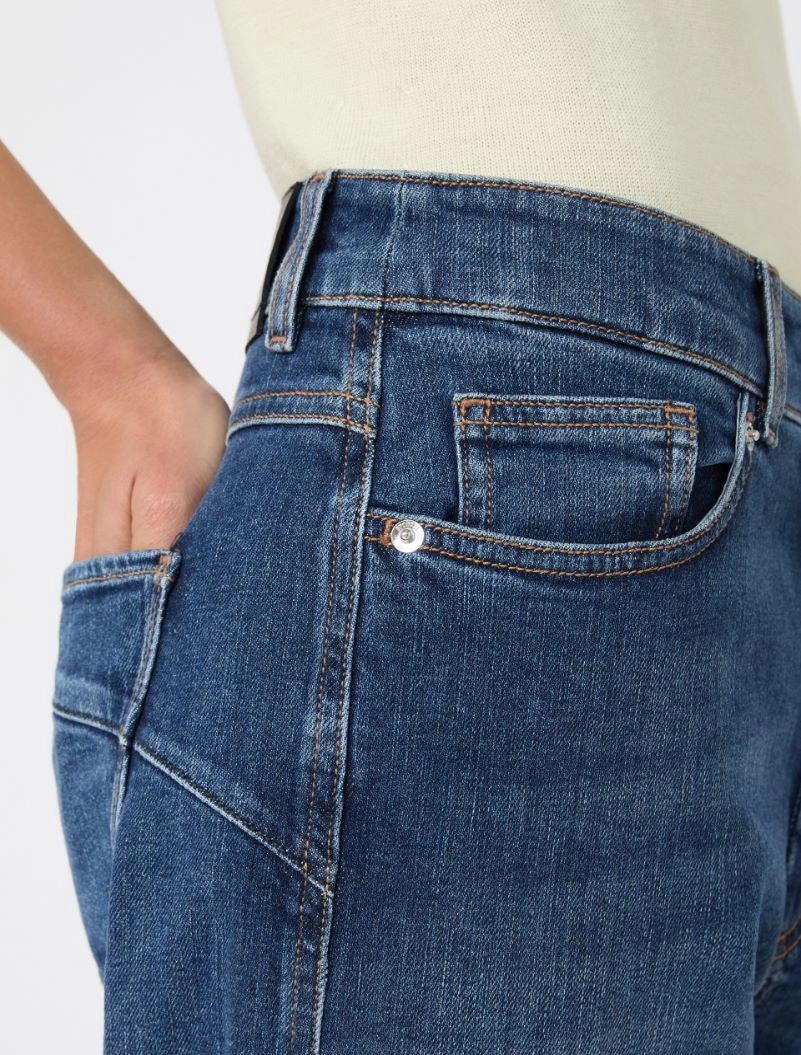 New boyfriend stretch jeans - ULTRAMARINE - Sportmax - 4