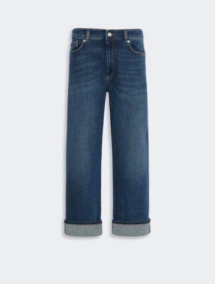 New boyfriend stretch jeans - ULTRAMARINE - Sportmax - 5