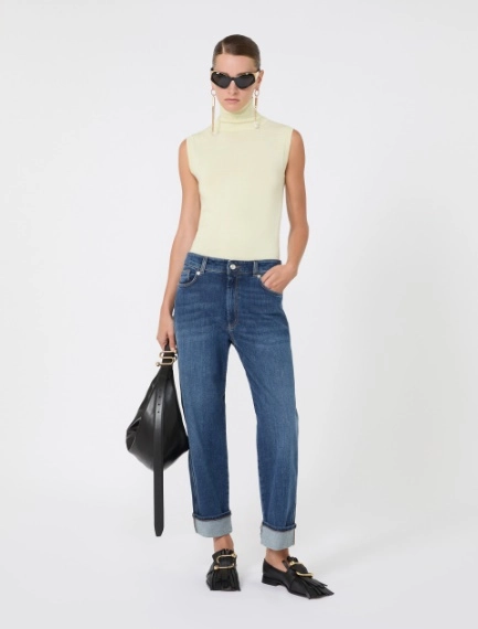 New boyfriend stretch jeans - Sportmax
