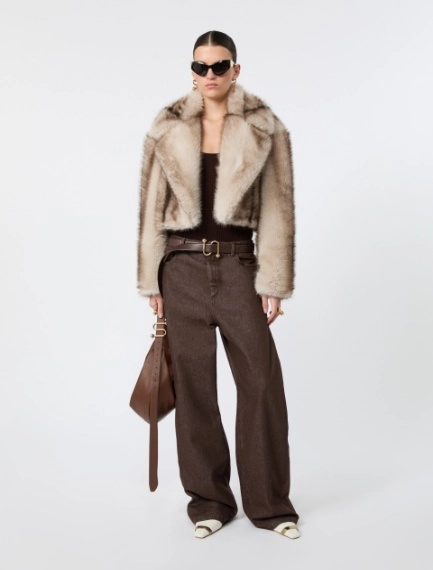 Wide, cotton jeans - Sportmax