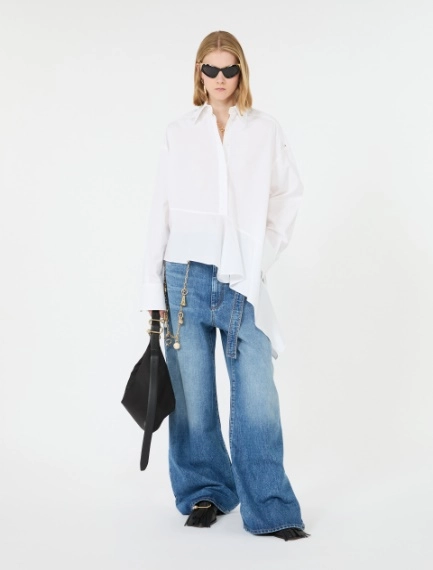 Oversized low-rise jeans - Sportmax