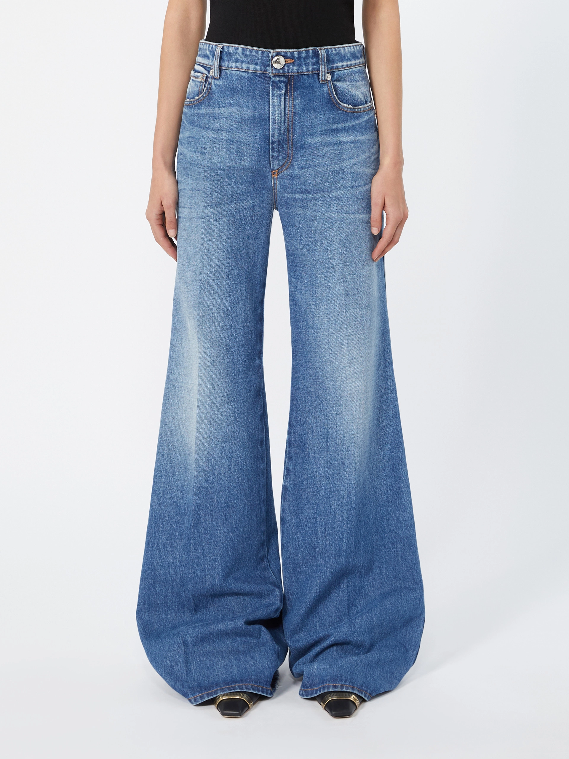 Flared jeans - MIDNIGHTBLUE - Sportmax - 2