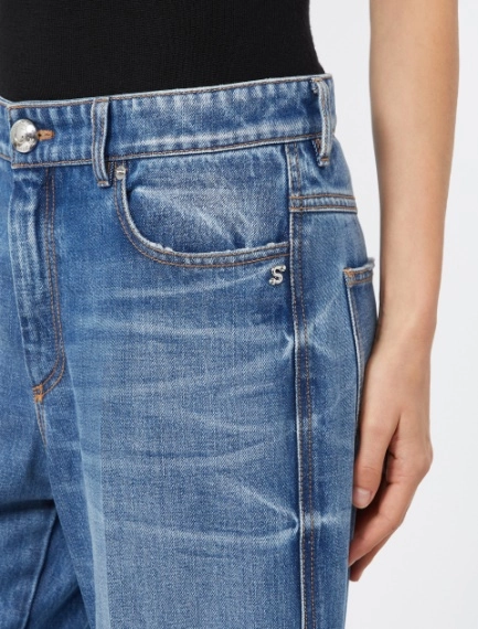 Flared jeans - MIDNIGHTBLUE - Sportmax - 4