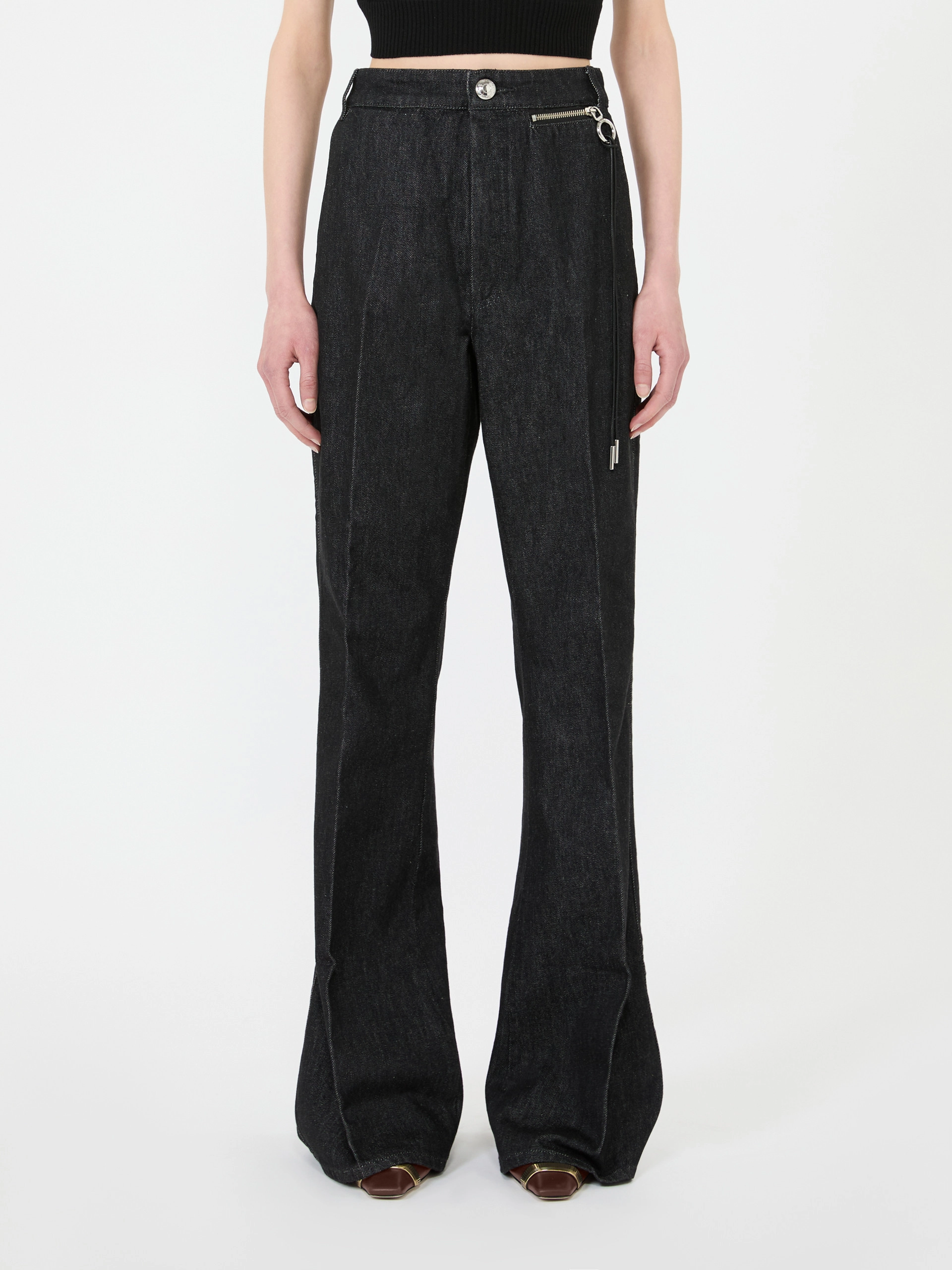Slim flared jeans - BLACK - Sportmax - 2