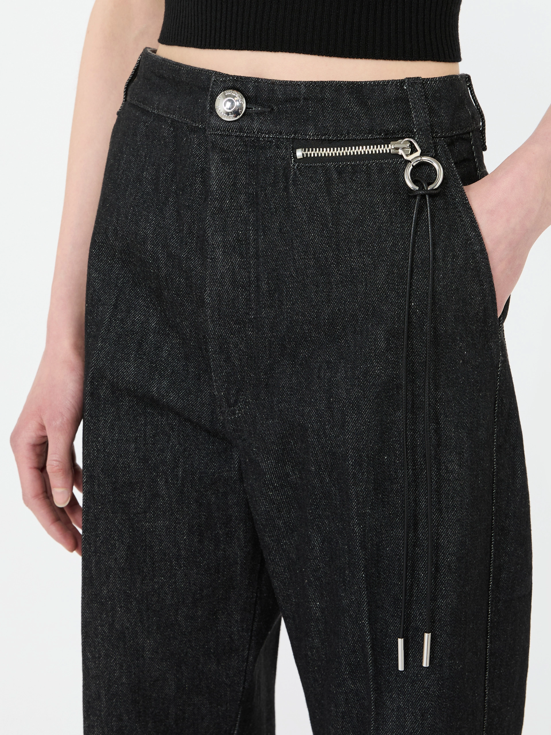 Slim flared jeans - BLACK - Sportmax - 4