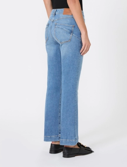 Low-rise new mini flare jeans - ULTRAMARINE - Sportmax - 3