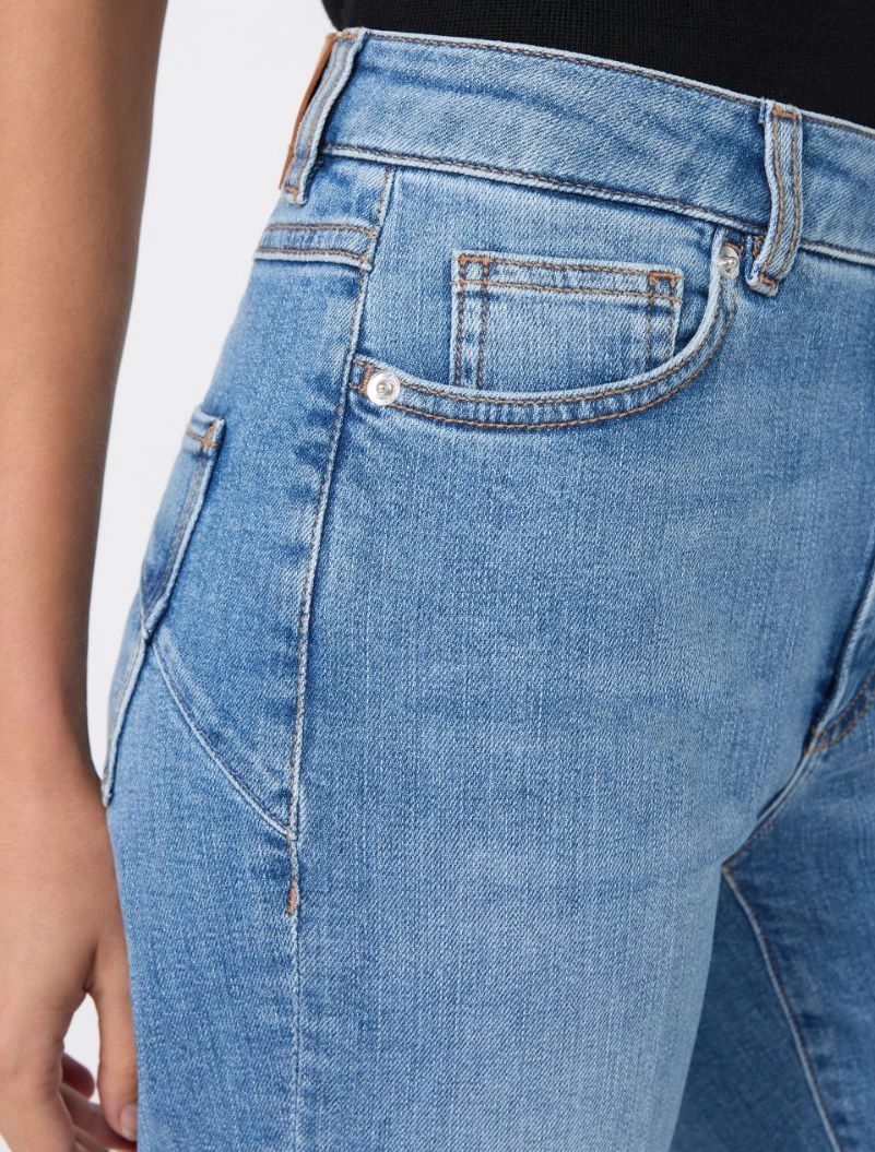 Low-rise new mini flare jeans - ULTRAMARINE - Sportmax - 4