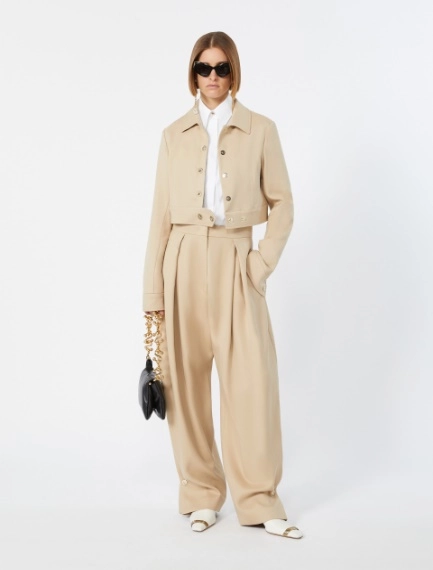 Poplin fitted-waist shirt - Sportmax