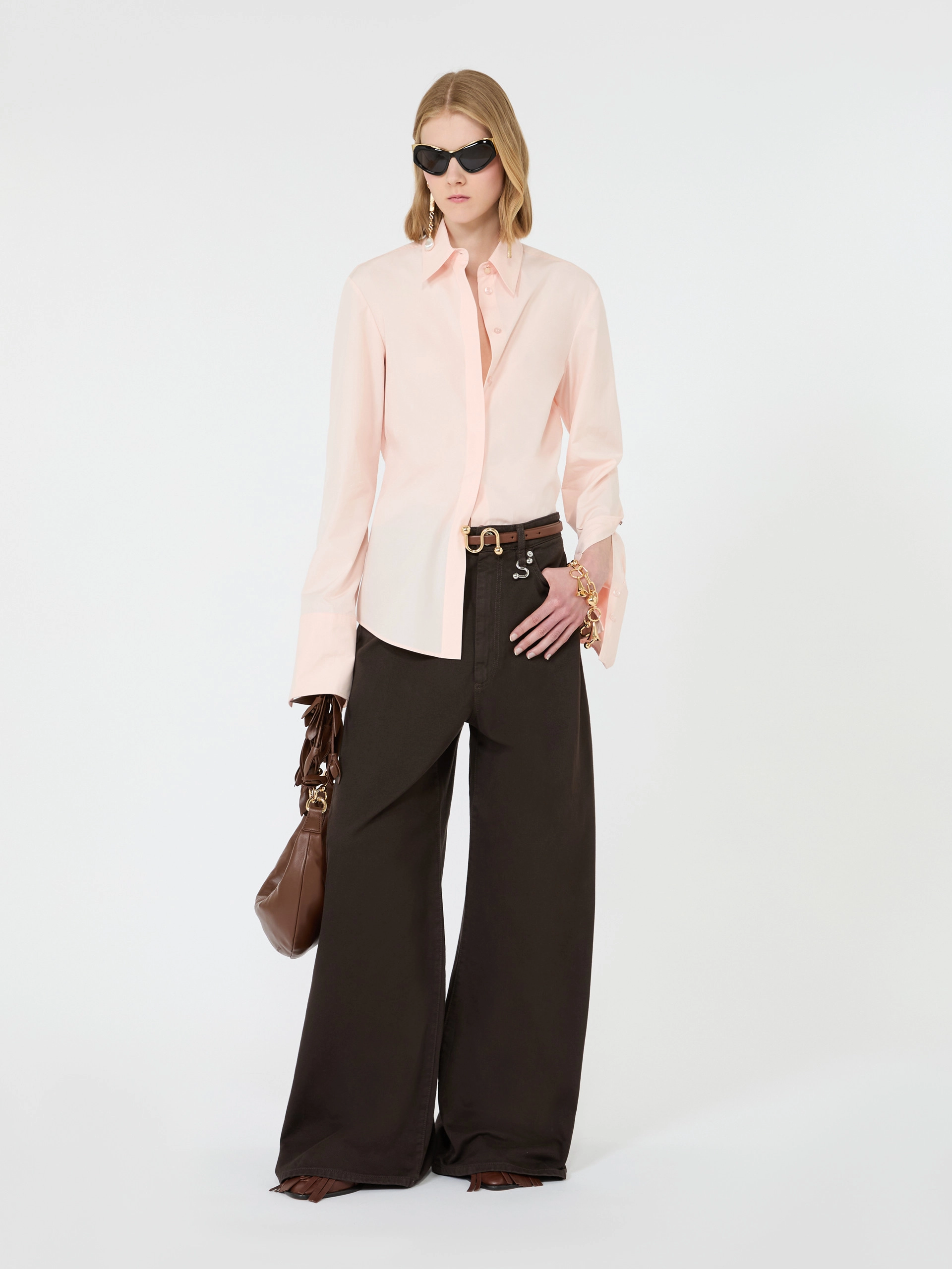 Camicia sfiancata in popeline - CIPRIA - Sportmax