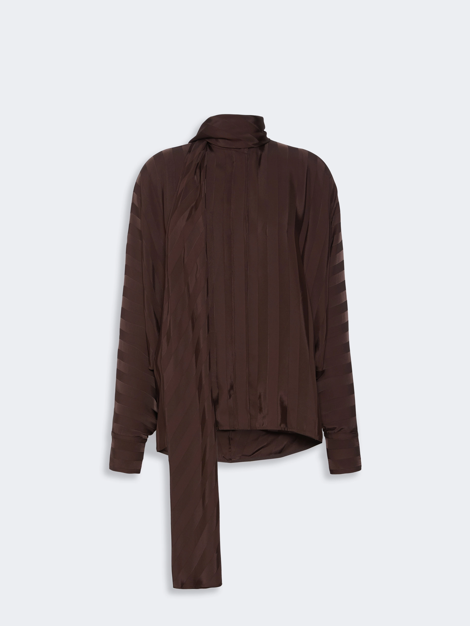 Oversized kimono shirt - CHOCOLATE - Sportmax - 6