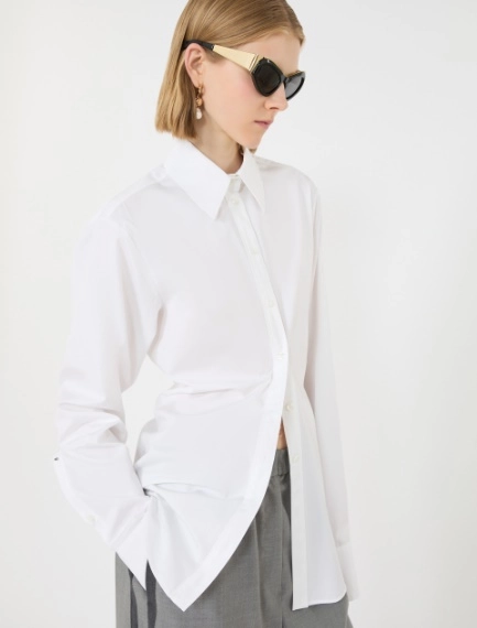 Cotton poplin shirt - Sportmax