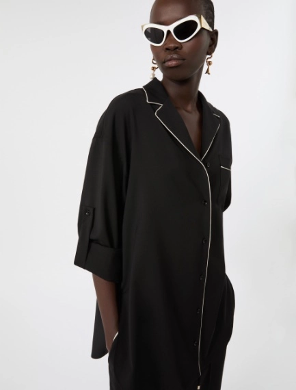 Wide wool shirt - Sportmax