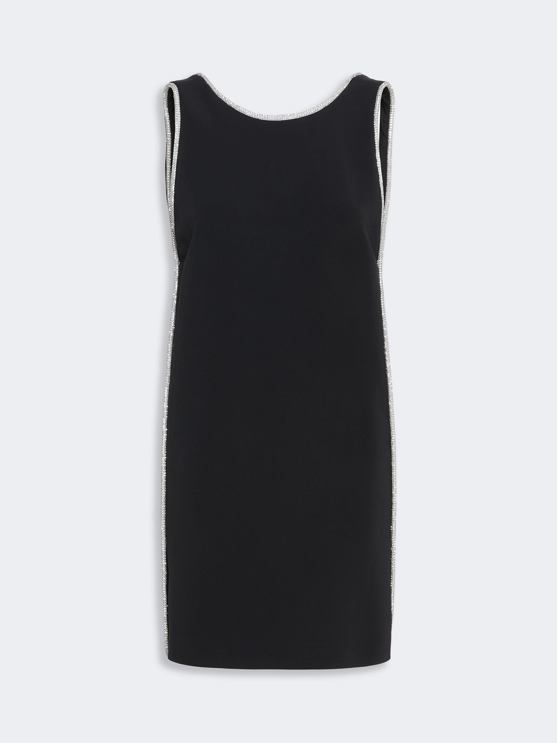Stretch viscose dress - BLACK - Sportmax - 5