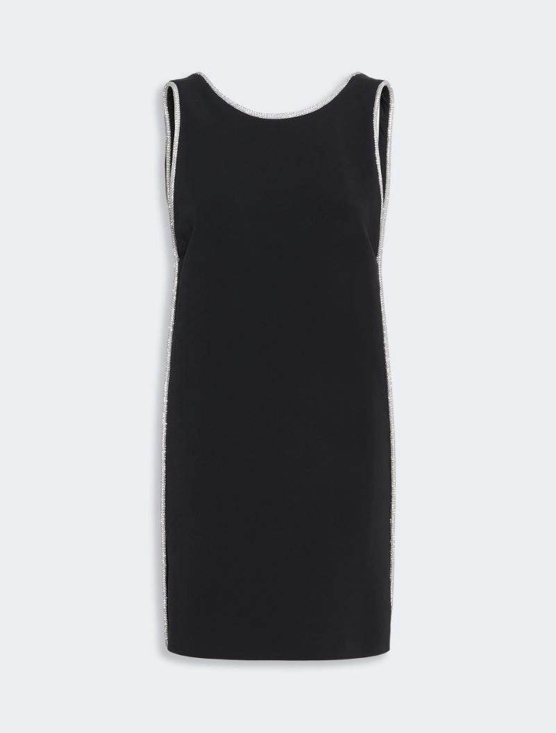 Stretch viscose dress - BLACK - Sportmax - 5