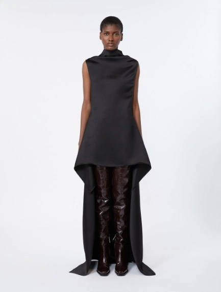 Abito con volant - NERO - Sportmax - 2