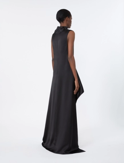 Abito con volant - NERO - Sportmax - 3