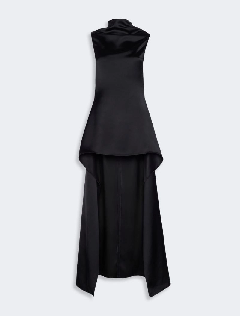 Abito con volant - NERO - Sportmax - 5
