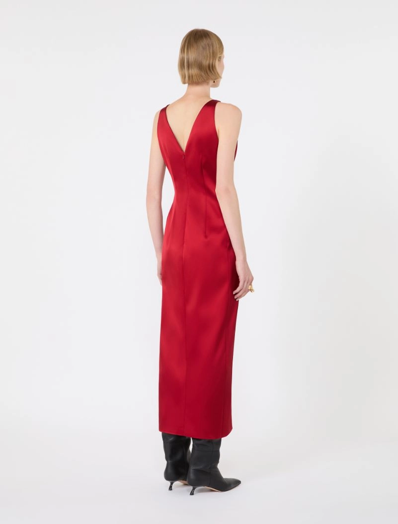 Long stretch satin dress - RUBY - Sportmax - 3