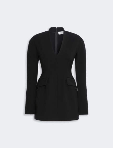 Stretch viscose-blend hourglass dress - Sportmax