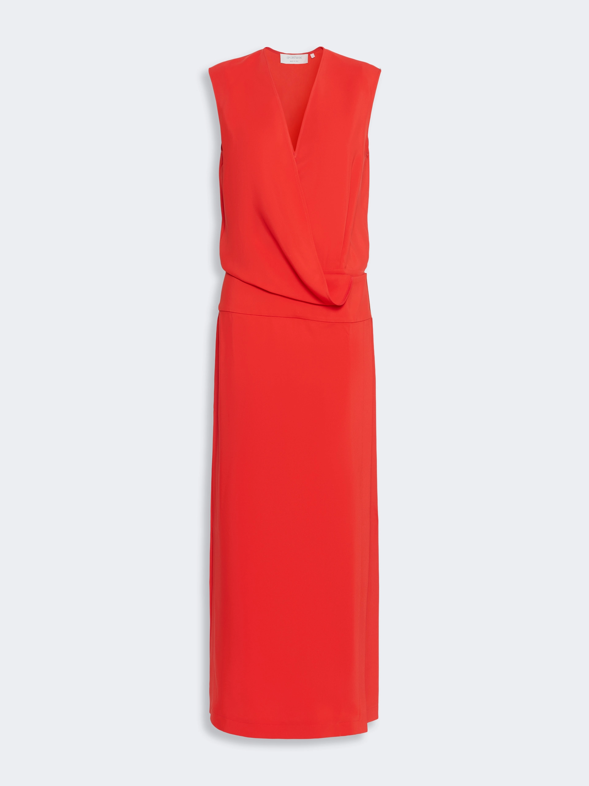 Long cady dress - RED - Sportmax - 6