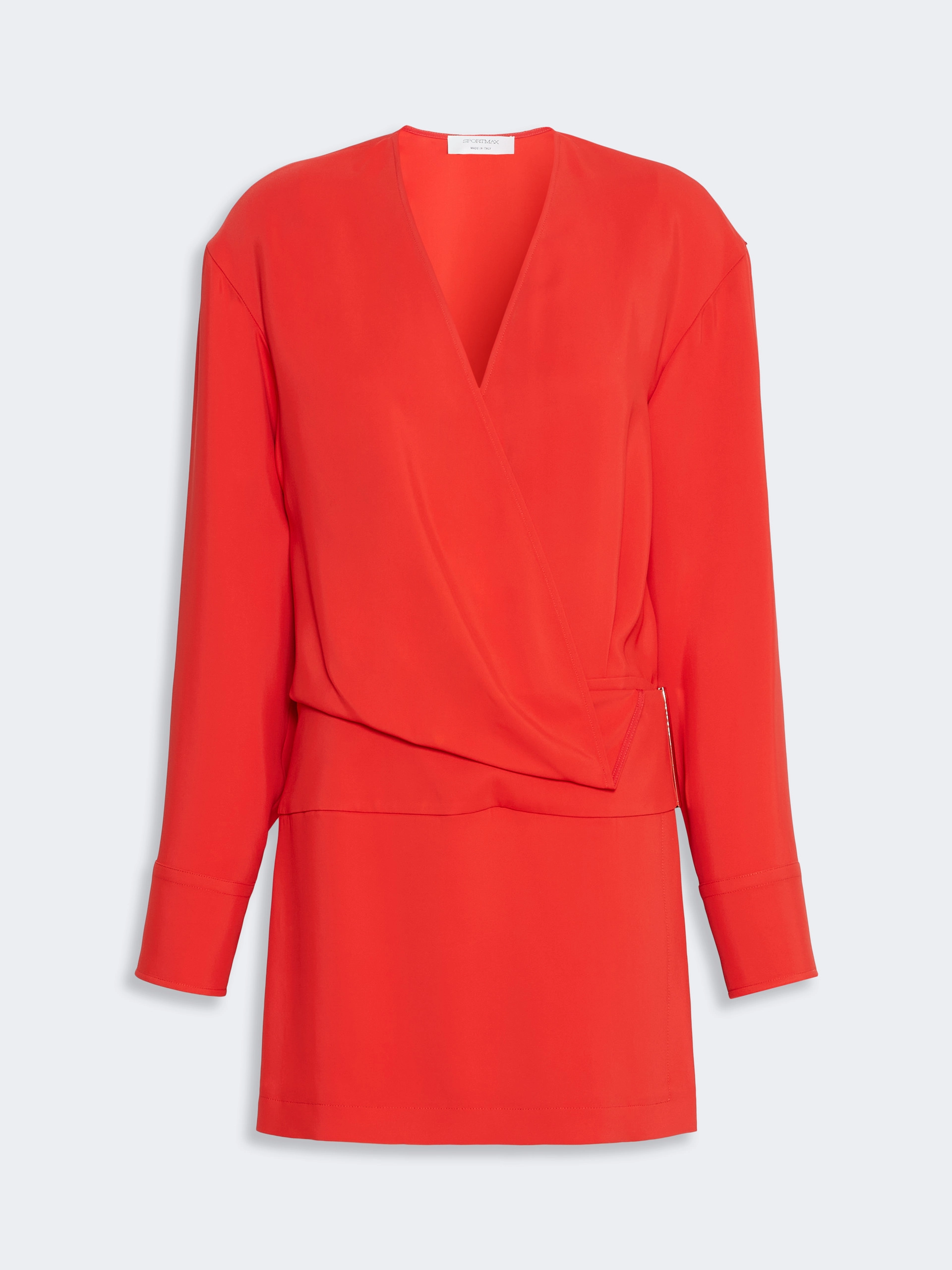 Short cady dress - RED - Sportmax - 5