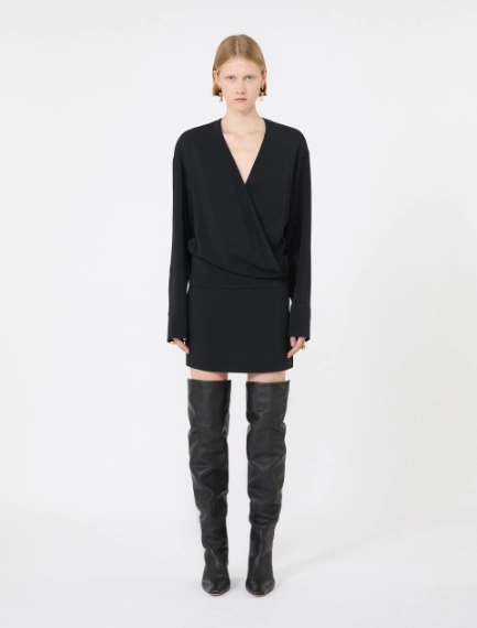 Short cady dress - BLACK - Sportmax - 2