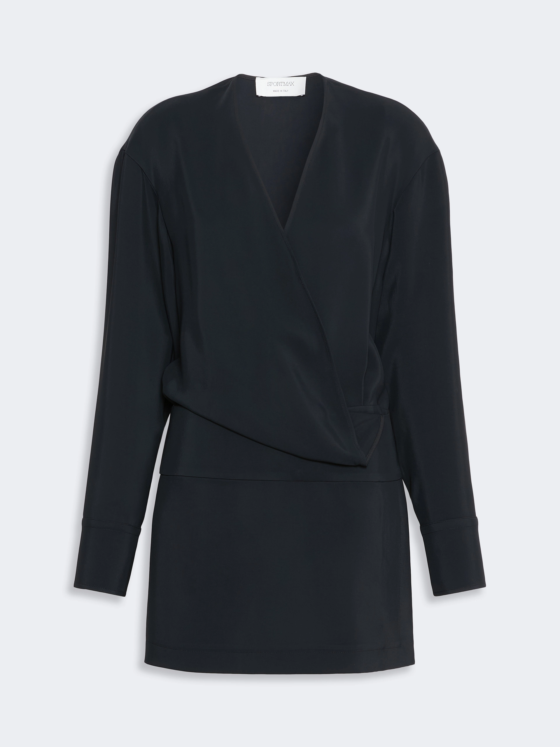 Short cady dress - BLACK - Sportmax - 5