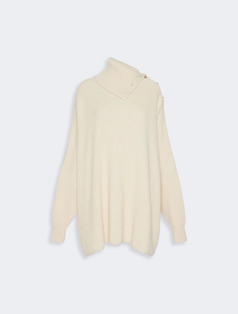 Oversized wool and cashmere dress - BEIGE - Sportmax - 6