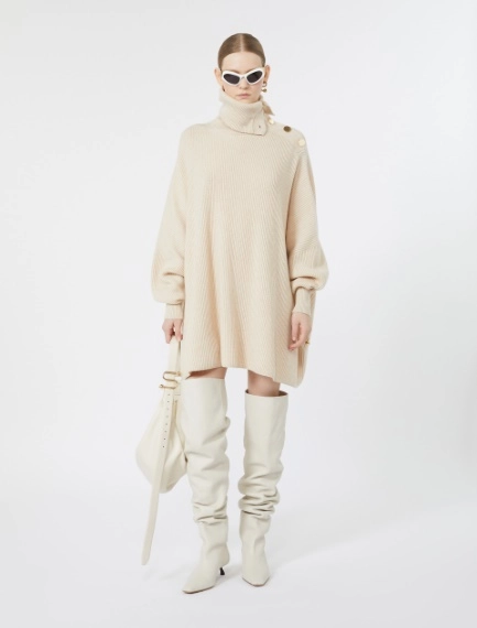 Oversized wool and cashmere dress - Sportmax
